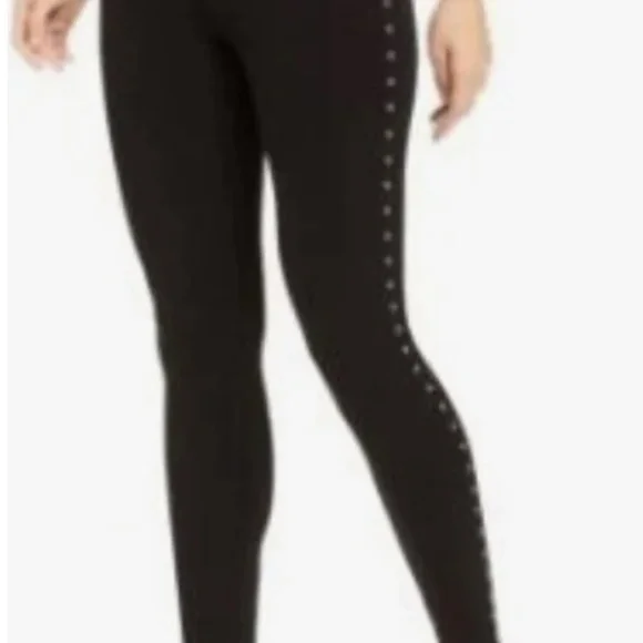 Vince Camuto Studded Black Leggings - Picture 2 of 2